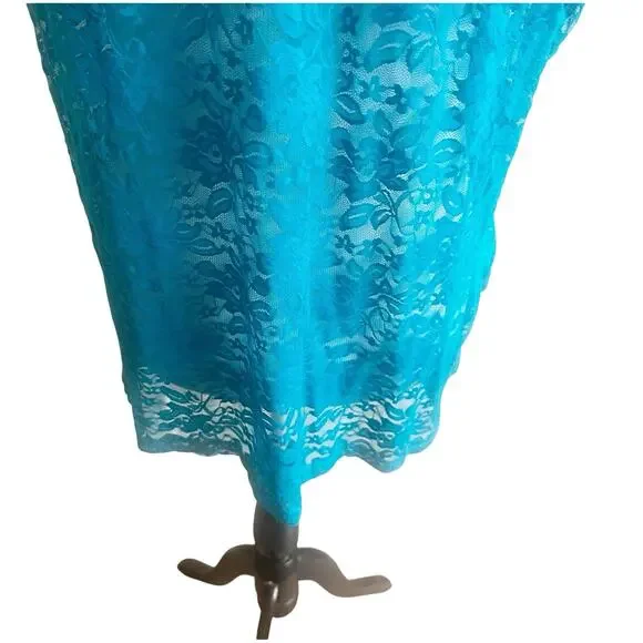 Lane Bryant Lace & Satin Trim Short Sleeve Button Down Blouse Y2K 18/20 - Picture 7 of 10